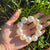 Women's Simple Style Classic Style Printing Imitation Pearl Beaded Hair Tie