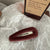 Women's Simple Style Classic Style Solid Color Alloy Cloth Handmade Hair Clip