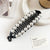 Women's Simple Style Classic Style Solid Color Arylic Hair Combs