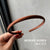 Women's Simple Style Classic Style Solid Color Cloth Hair Band