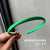 Women's Simple Style Classic Style Solid Color Cloth Hair Band