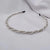 Women's Simple Style Classic Style Solid Color Imitation Pearl Inlay Pearl Hair Band