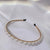 Women's Simple Style Classic Style Solid Color Imitation Pearl Inlay Pearl Hair Band