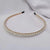 Women's Simple Style Classic Style Solid Color Imitation Pearl Inlay Pearl Hair Band