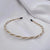 Women's Simple Style Classic Style Solid Color Imitation Pearl Inlay Pearl Hair Band