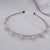 Women's Simple Style Classic Style Solid Color Imitation Pearl Inlay Pearl Hair Band