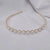 Women's Simple Style Classic Style Solid Color Imitation Pearl Inlay Pearl Hair Band