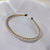 Women's Simple Style Classic Style Solid Color Imitation Pearl Inlay Pearl Hair Band