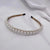 Women's Simple Style Classic Style Solid Color Imitation Pearl Inlay Pearl Hair Band