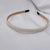 Women's Simple Style Classic Style Solid Color Imitation Pearl Inlay Pearl Hair Band