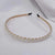 Women's Simple Style Classic Style Solid Color Imitation Pearl Inlay Pearl Hair Band