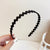 Women's Simple Style Classic Style Solid Color Plastic Resin Hair Band