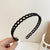 Women's Simple Style Classic Style Solid Color Plastic Resin Hair Band