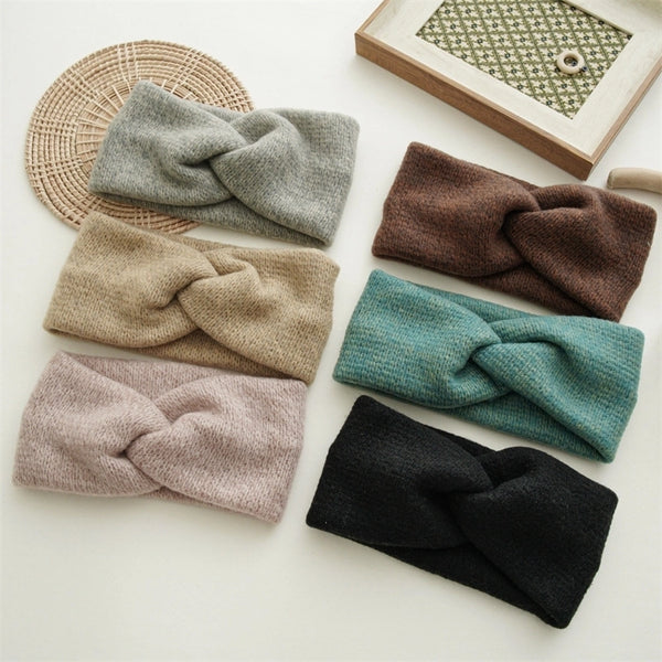 Women's Simple Style Classic Style Solid Color Yarn Hair Band