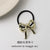 Women's Simple Style Color Block Alloy Hair Tie