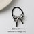 Women's Simple Style Color Block Alloy Hair Tie