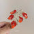 Women's Simple Style Color Block Alloy Printing Hair Claws