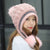 Women's Simple Style Color Block Ear Warap Protective Caps