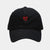 Women's Simple Style Color Block Embroidery Flat Eaves Baseball Cap