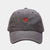 Women's Simple Style Color Block Embroidery Flat Eaves Baseball Cap