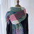 Women's Simple Style Color Block Imitation Cashmere Tassel Scarf