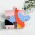 Women's Simple Style Color Block PVC Hair Clip