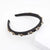 Women's Simple Style Color Block Plastic Inlay Rhinestones Hair Band