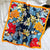 Women's Simple Style Color Block Satin Printing Silk Scarf