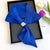 Women's Simple Style Commute Color Block Imitated Silk Silk Scarf