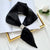 Women's Simple Style Commute Color Block Imitated Silk Silk Scarf