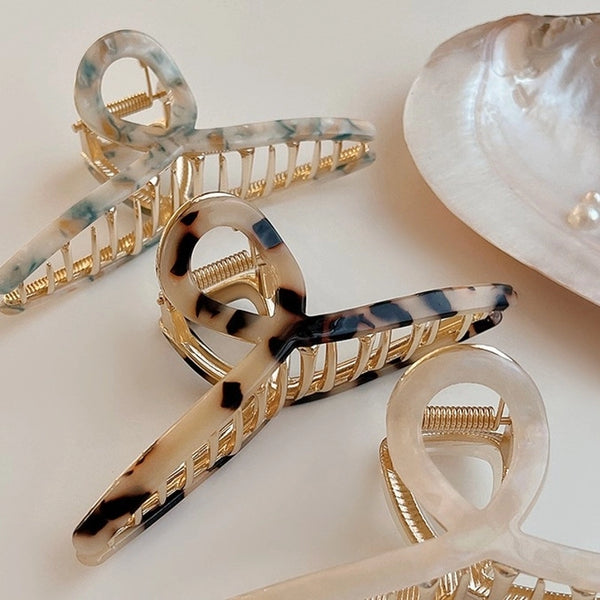 Women's Simple Style Commute Geometric Alloy Hair Claws