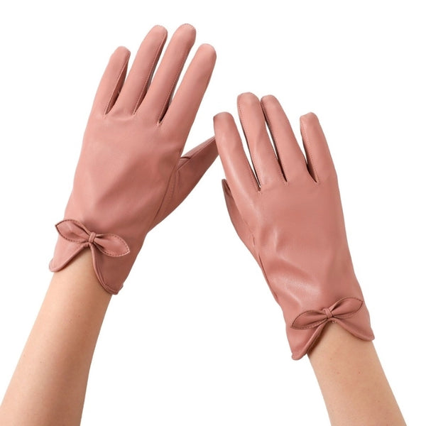 Women's Minimalist Commute Solid Color Gloves