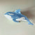 Women's Simple Style Commute Whale Acetic Acid Sheets Handmade Hair Clip