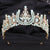 Women's Simple Style Crown Artificial Crystal Alloy Diamond Crown