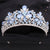 Women's Simple Style Crown Artificial Crystal Alloy Diamond Crown