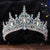 Women's Simple Style Crown Artificial Crystal Alloy Diamond Crown