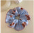 Women's Simple Style Flower Cloth Printing Hair Tie