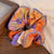 Women's Simple Style Flower Cloth Printing Hair Tie