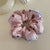 Women's Simple Style Flower Cloth Printing Hair Tie