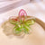 Women's Simple Style Flower Plastic Hair Claws