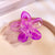 Women's Simple Style Flower Plastic Hair Claws