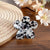 Women's Simple Style Flower Plastic Resin Flowers Hair Claws