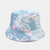 Women's Simple Style Flower Printing Flat Eaves Bucket Hat