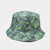 Women's Simple Style Flower Printing Flat Eaves Bucket Hat