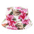 Women's Simple Style Flower Printing Flat Eaves Bucket Hat