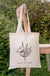 Women's Simple Style Flower Shopping Bags