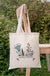 Women's Simple Style Flower Shopping Bags