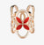 Women's Simple Style Geometric Alloy Enamel Pearl Hollow Out Scarf Ring