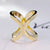 Women's Simple Style Geometric Alloy Enamel Pearl Hollow Out Scarf Ring