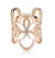 Women's Simple Style Geometric Alloy Enamel Pearl Hollow Out Scarf Ring